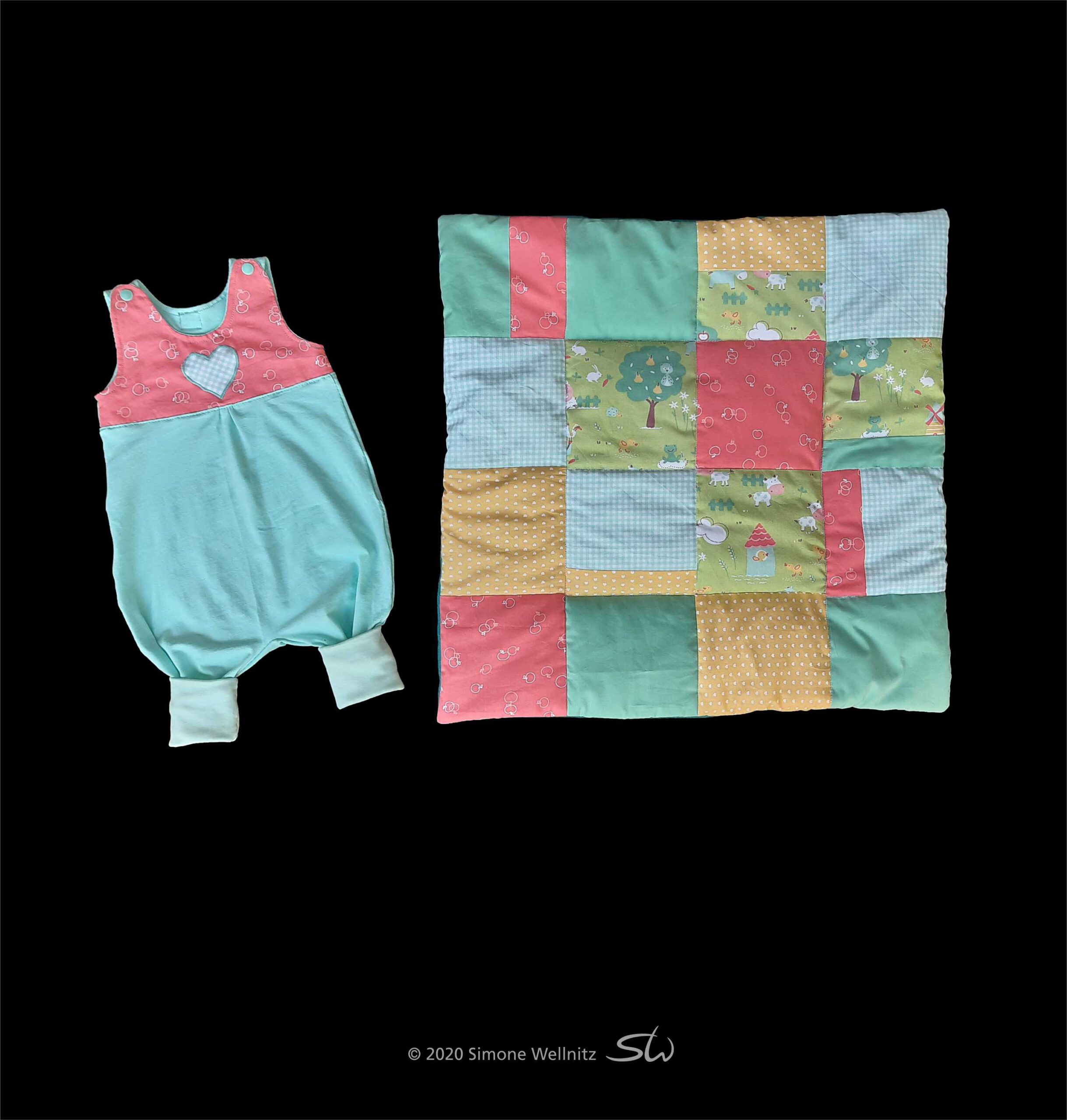 You are currently viewing Baby-Patchwork-Decke