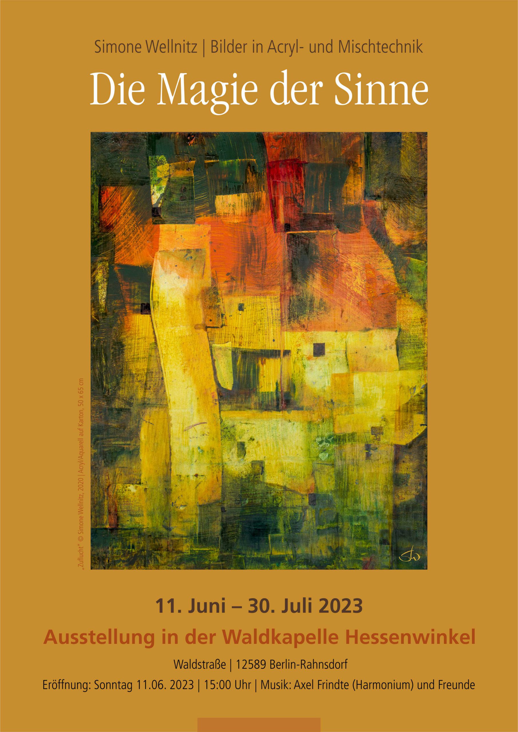 You are currently viewing Vernissage Ausstellung Waldkapelle 11. Juni 2023