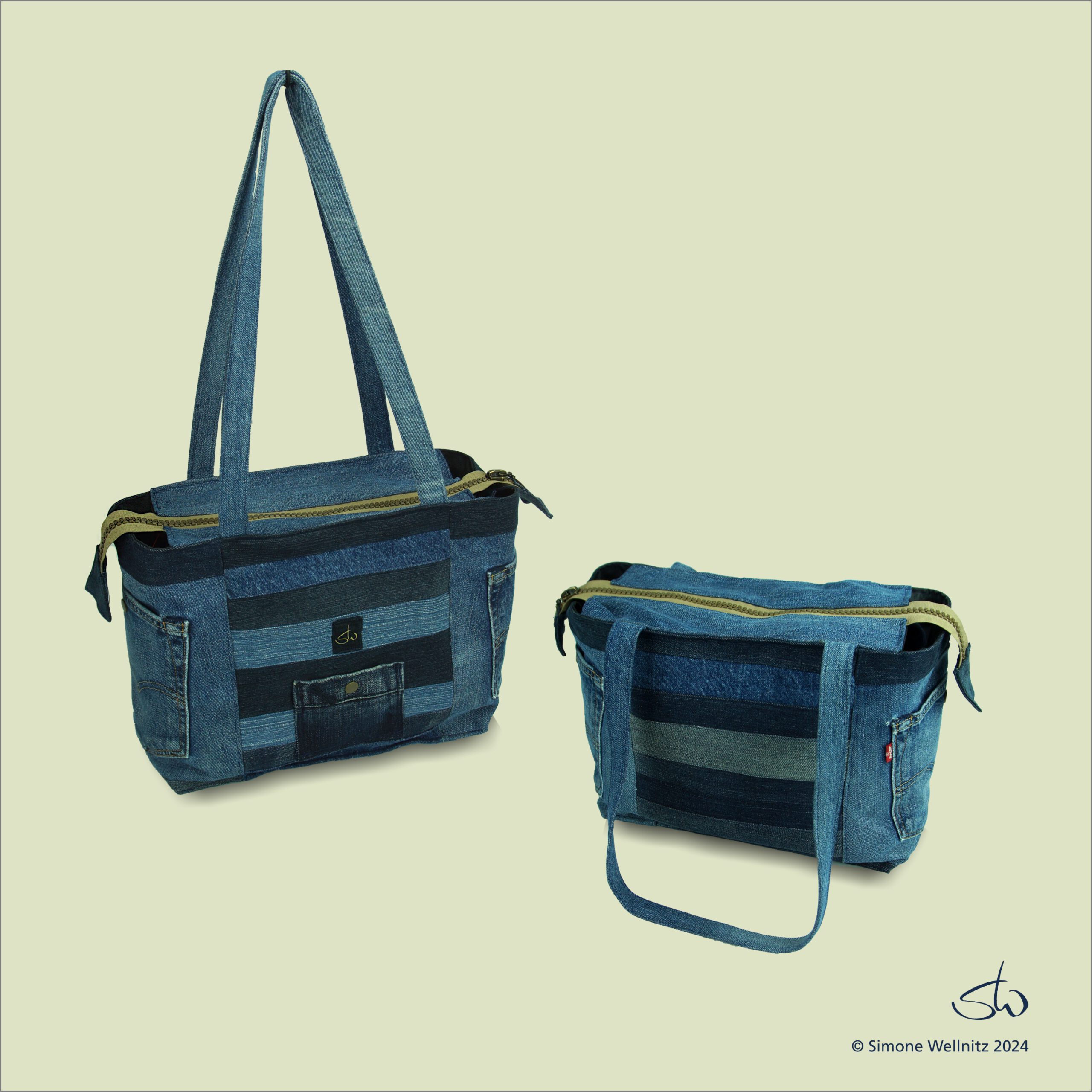 Du betrachtest gerade Citybag Simone II (upcycling)