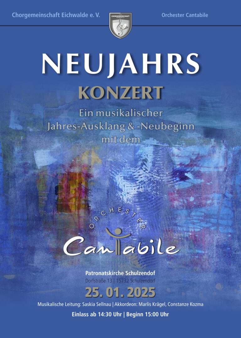 Mehr über den Artikel erfahren Neujahrskonzert Orchester Cantabile