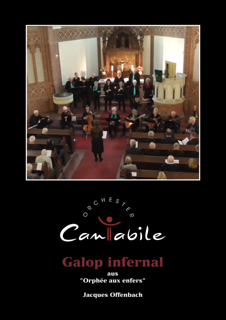 Mehr über den Artikel erfahren Galop Infernal “Orchester Cantabile”