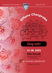 Mehr über den Artikel erfahren Offene Chorprobe in Eichwalde