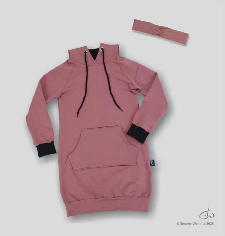 Mehr über den Artikel erfahren Hoodiekleid Ava