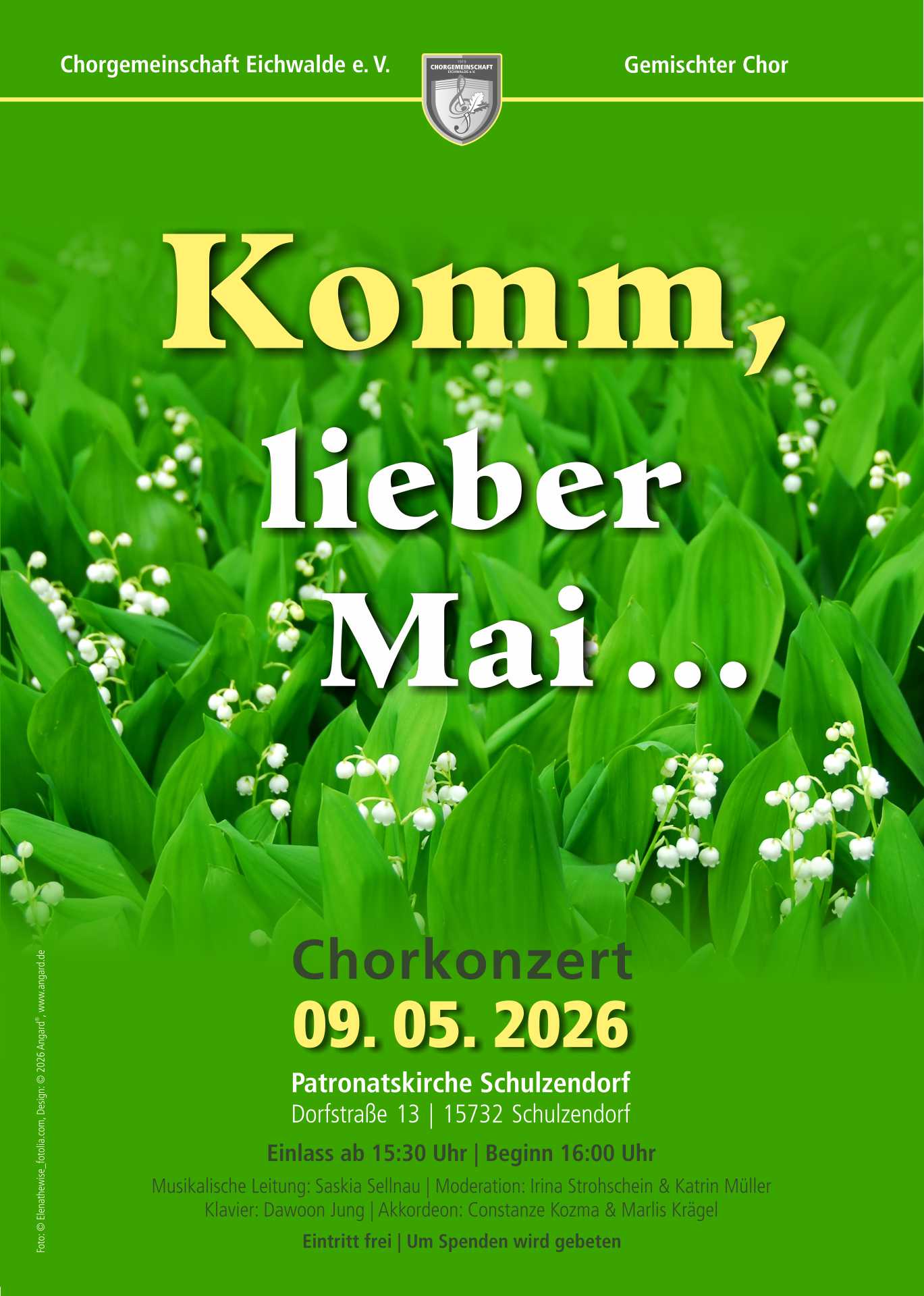 Du betrachtest gerade Chorkonzert in der Patronatskirche Schulzendorf